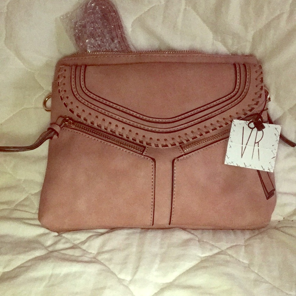 Mauve Crossbody Bag. New w/ Tags.